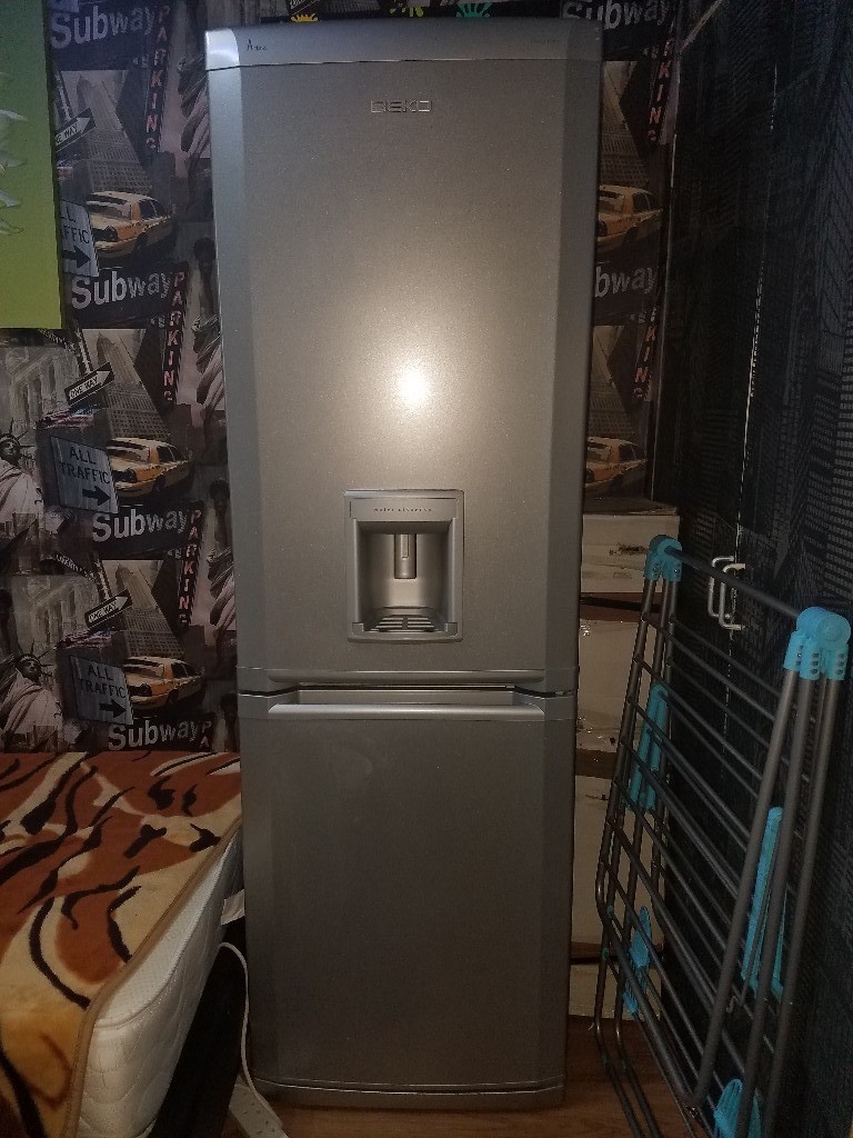 beko Silver fridge freezer with water dispenser in Dundee Gumtree