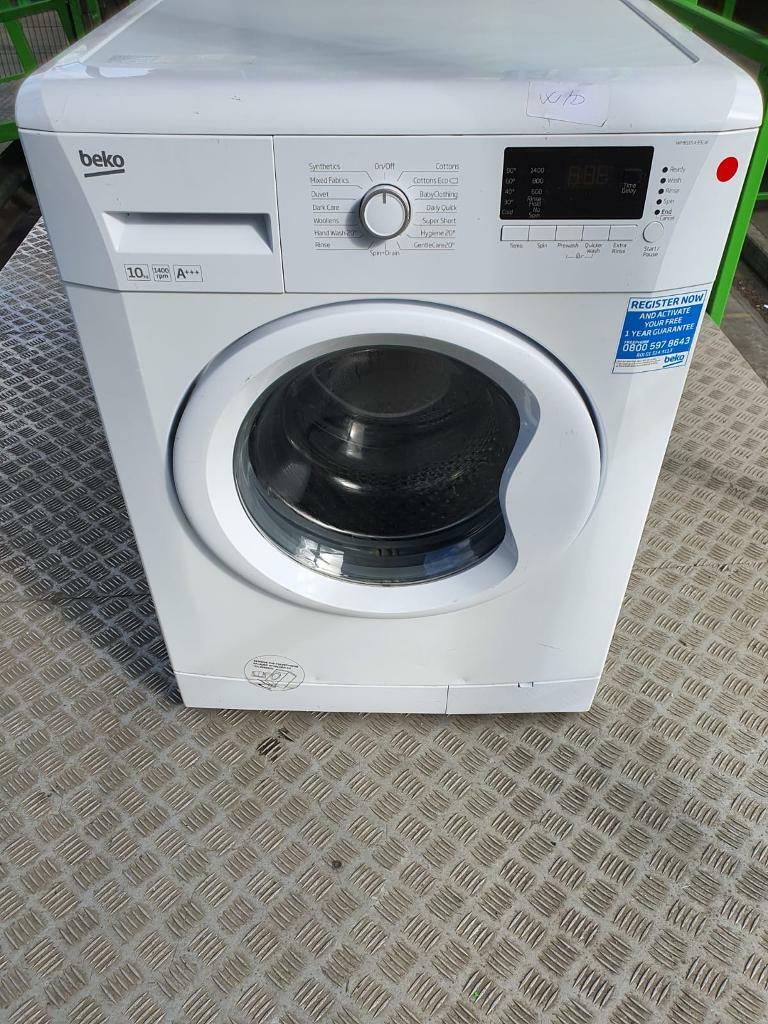 White beko 10kg load 1400 spin washer in Blackburn, Lancashire Gumtree