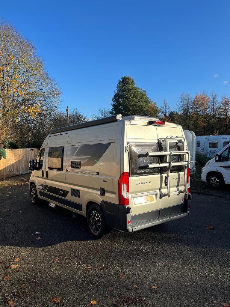 2018 Swift Select 144 Champagne Automatic 3 berth rear lounge campervan for sale in Mansfield