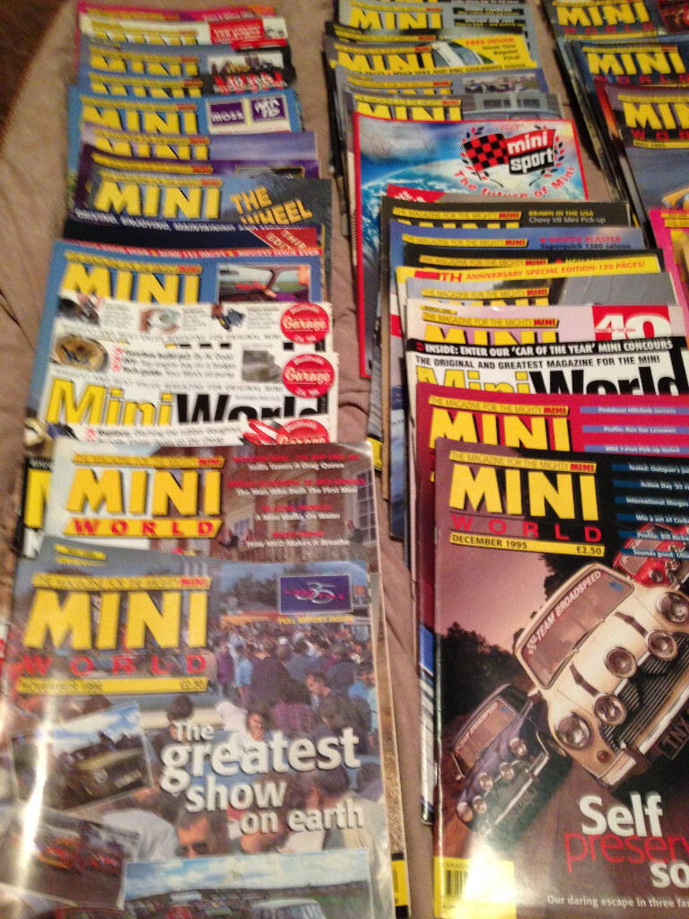 BARGAIN 95 PLUS CLASSIC MINI MAGAZINES PLUS LOADS OF MODELS AND LIMITED ...
