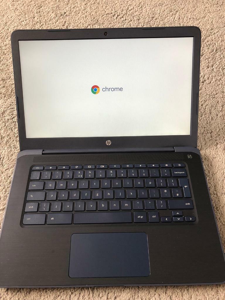 HP Chromebook 14 inch laptop. 4GB RAM. 32GB Hard Drive in Dunfermline