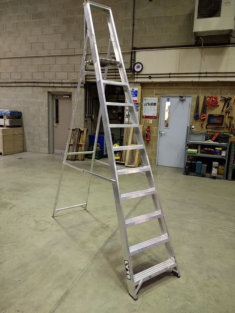 Large 10 Tread Industrial Platform Step Ladder in Witney, Oxfordshire