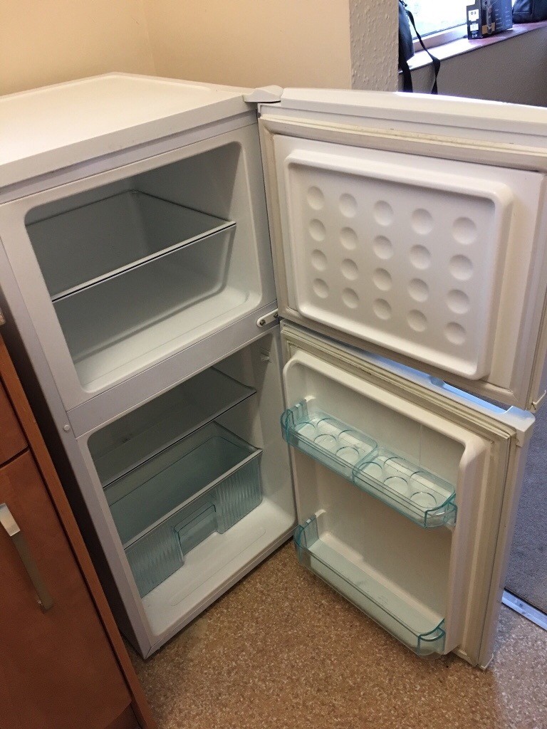 Homeking Fridge Freezer H40”. W19” D19”. Approx 3 years old. In excellent condition in