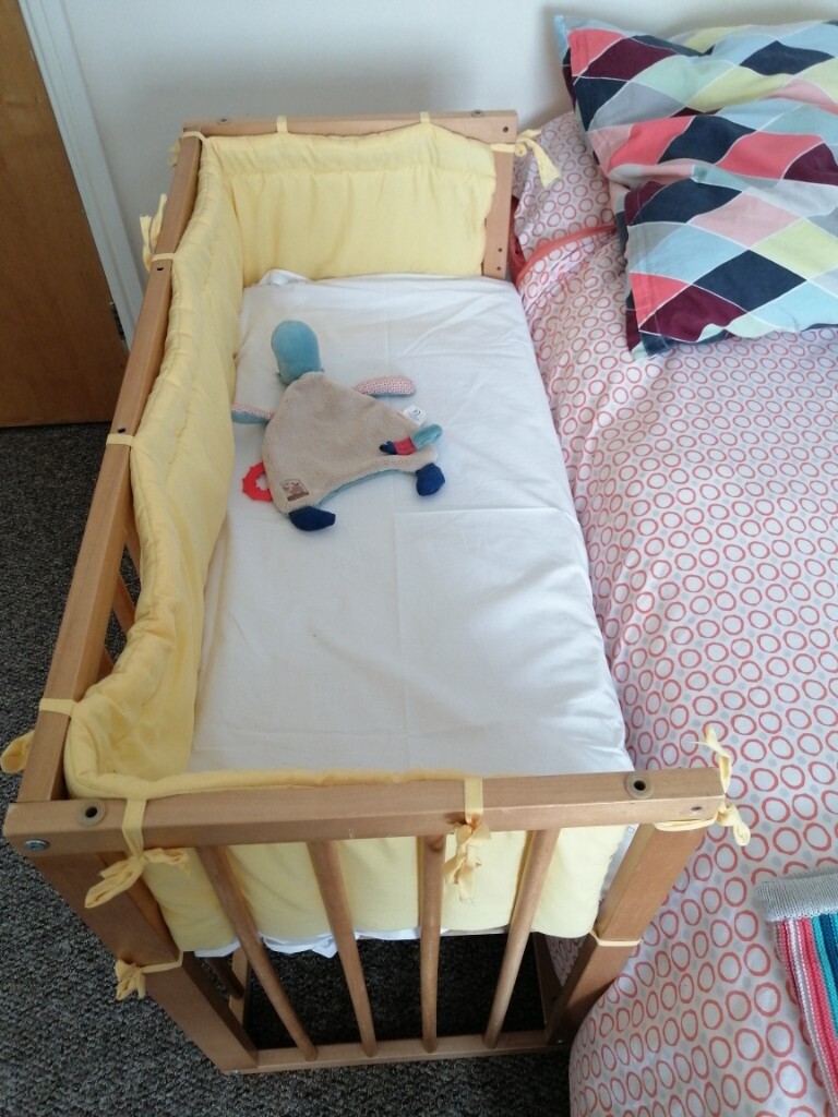 Preloved wooden bedside cot in Bedminster, Bristol Gumtree