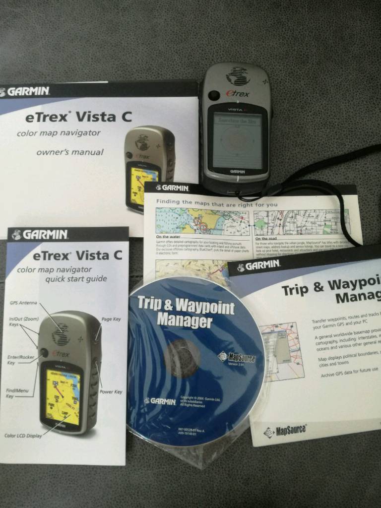 GARMIN eTrex Vista C sat nav GPS hiking geocache