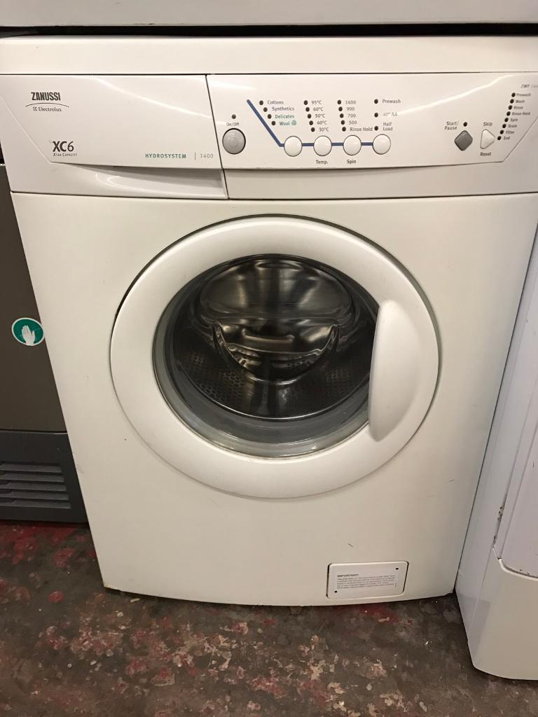 Zanussi XC6 extra capacity 1400 spin washing machine in Stokeon