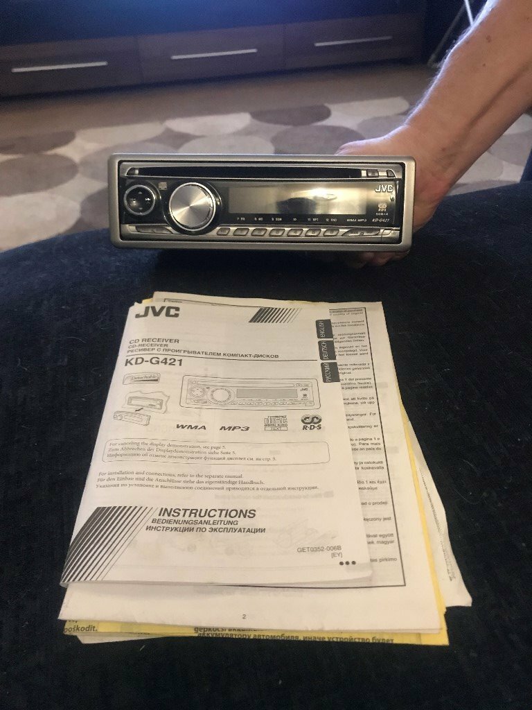 JVC Car CD Radio in Southampton, Hampshire Gumtree