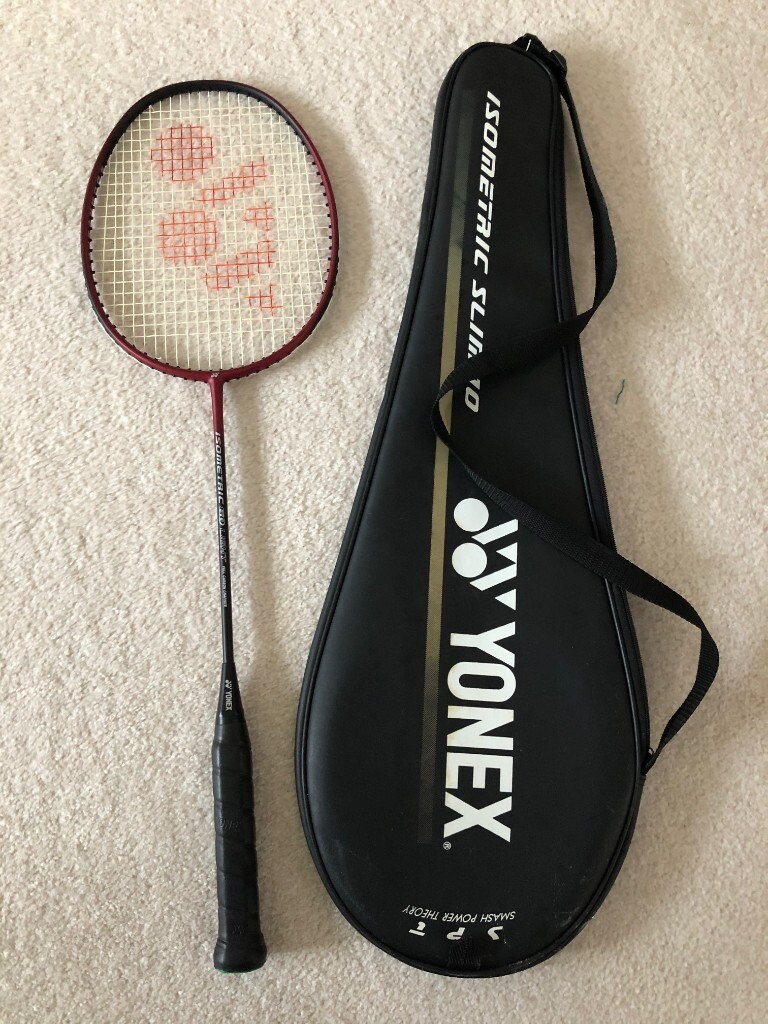 Yonex Isometric 60 Light Badminton Racquet with Case Red and Black