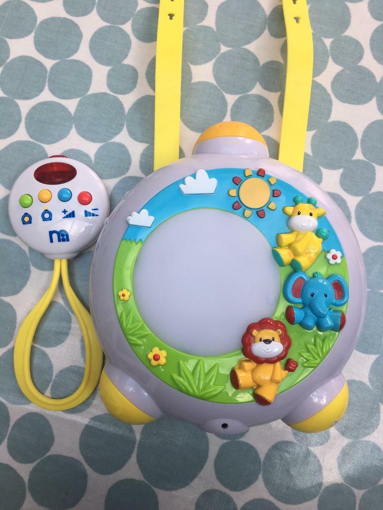 Mothercare Baby Safari Lullaby Projector Light Show In Beckenham