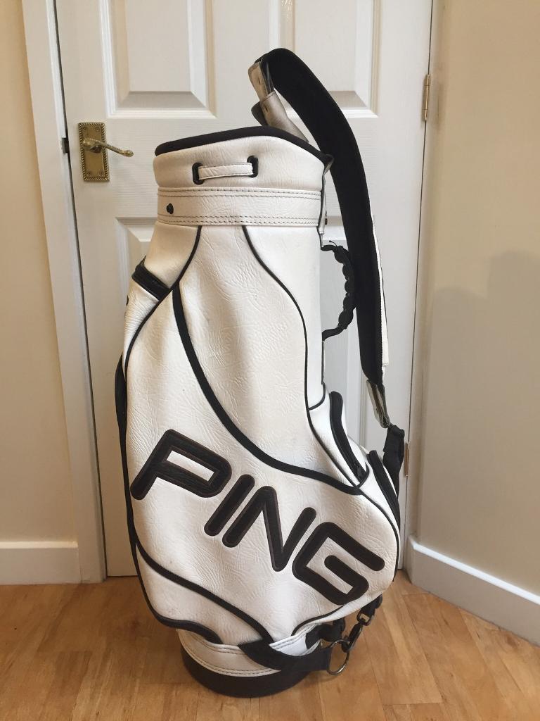 Ping leather cart golf bag in Cullompton, Devon Gumtree
