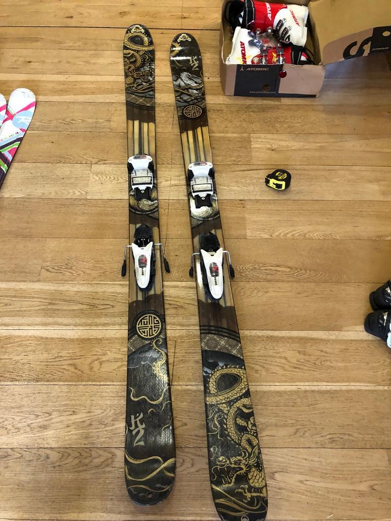 K2 Kung fujas powder skis in Southside, Glasgow Gumtree