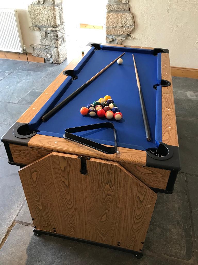 Pool and Air Hockey 2 n 1 Game Table in St Columb, Cornwall Gumtree