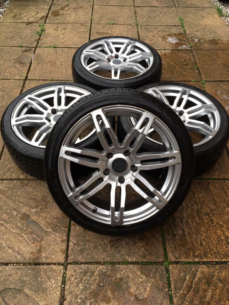 5x120 18” alloys wheels BMW 1 3 5 series Vauxhall vivaro | in ...