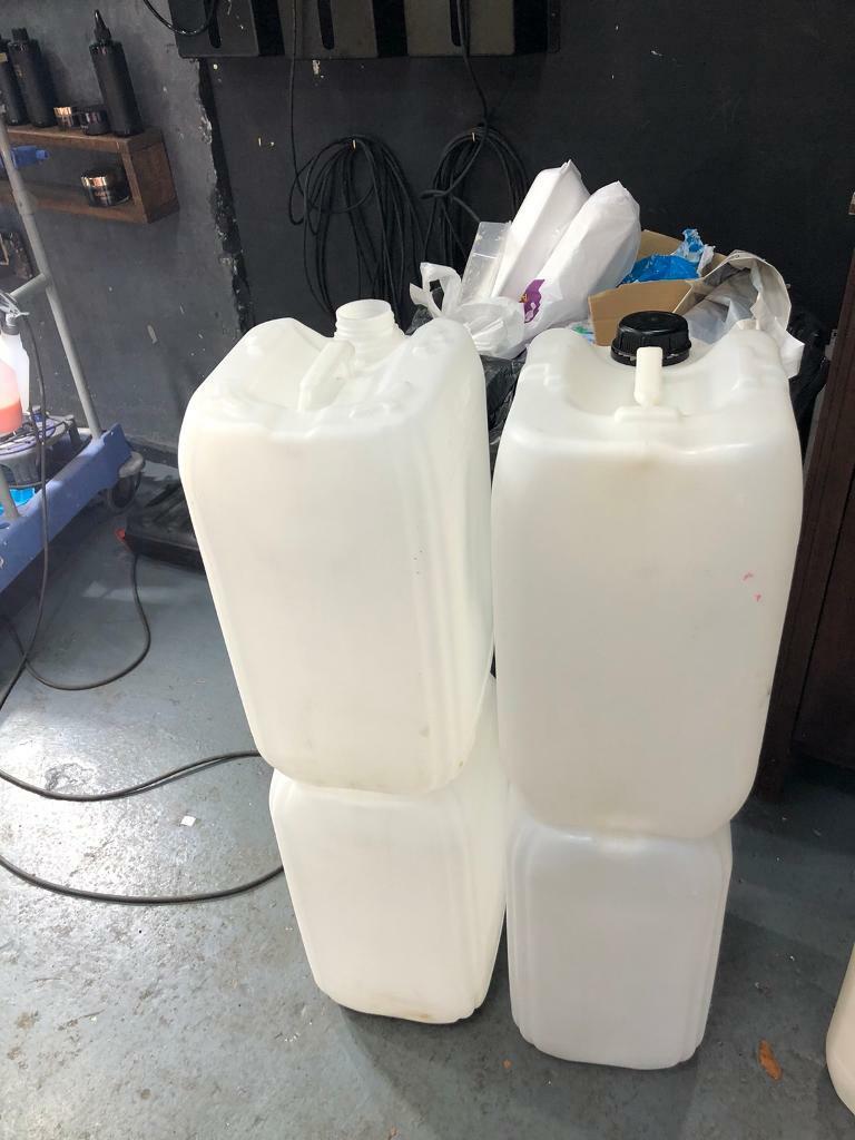 5 x 25 litre containers in East Kilbride, Glasgow Gumtree