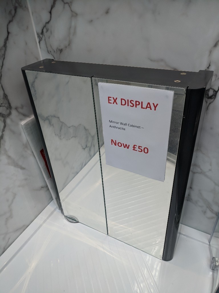 Grey Anthracite Mirrored Bathroom £20 in Southampton
