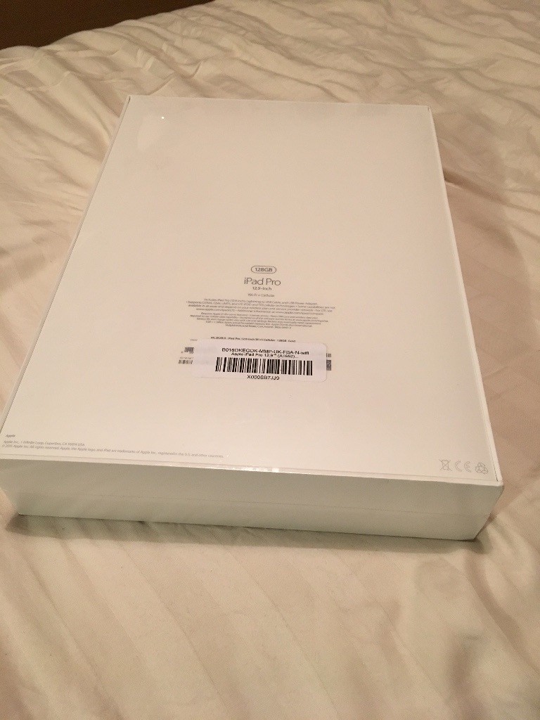 iPad Pro 12.9 inch 128gb gold - brand new in box | in Ilford, London
