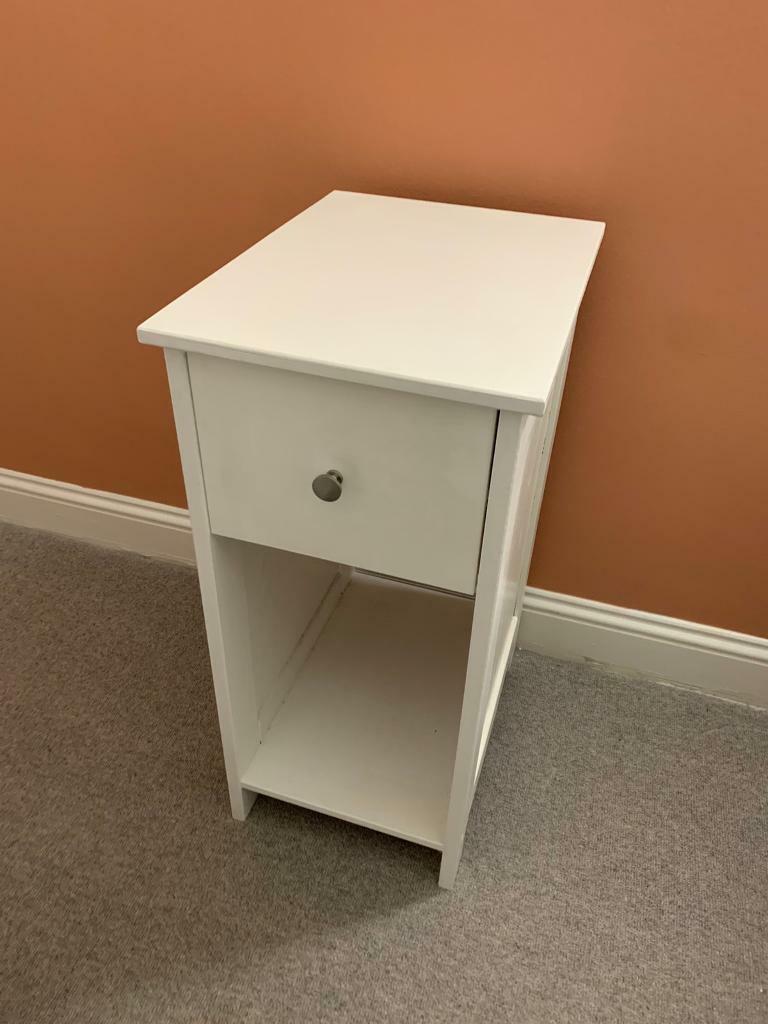 white wooden bedside / side table in Clapham, London Gumtree