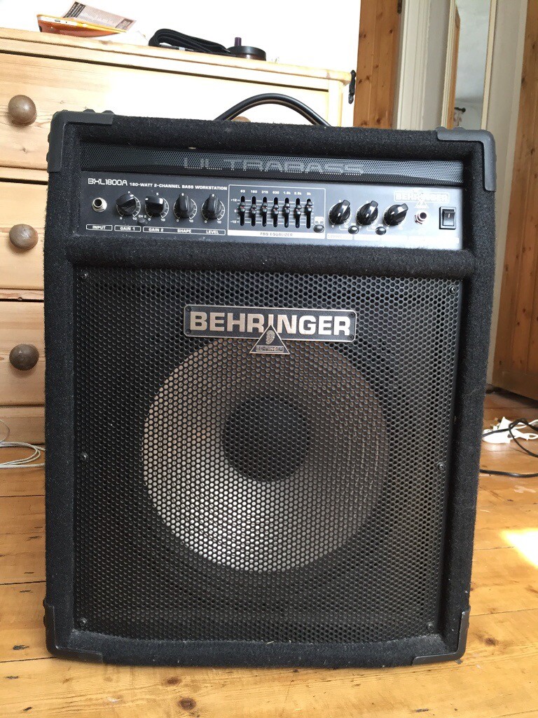 Behringer bass amp BXL1800A in Whitstable, Kent Gumtree