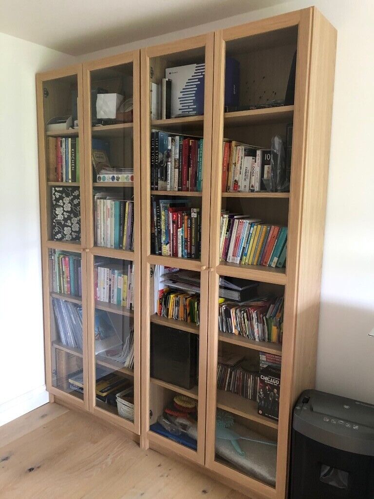 Best Ikea Billy Bookcase With Doors Ideas in 2022