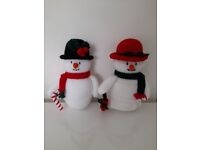 KNITTED CHRISTMAS DECORATION 