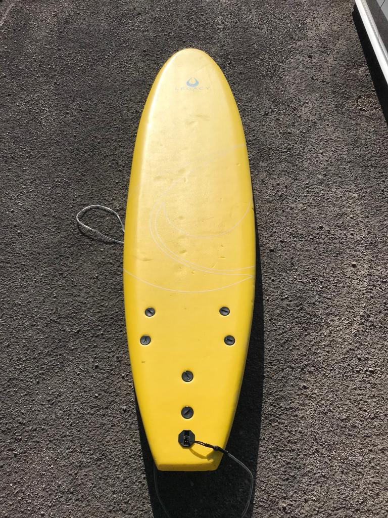 Surfboard 7ft foam top great board ideal for beginners in Rhiwbina, Cardiff Gumtree