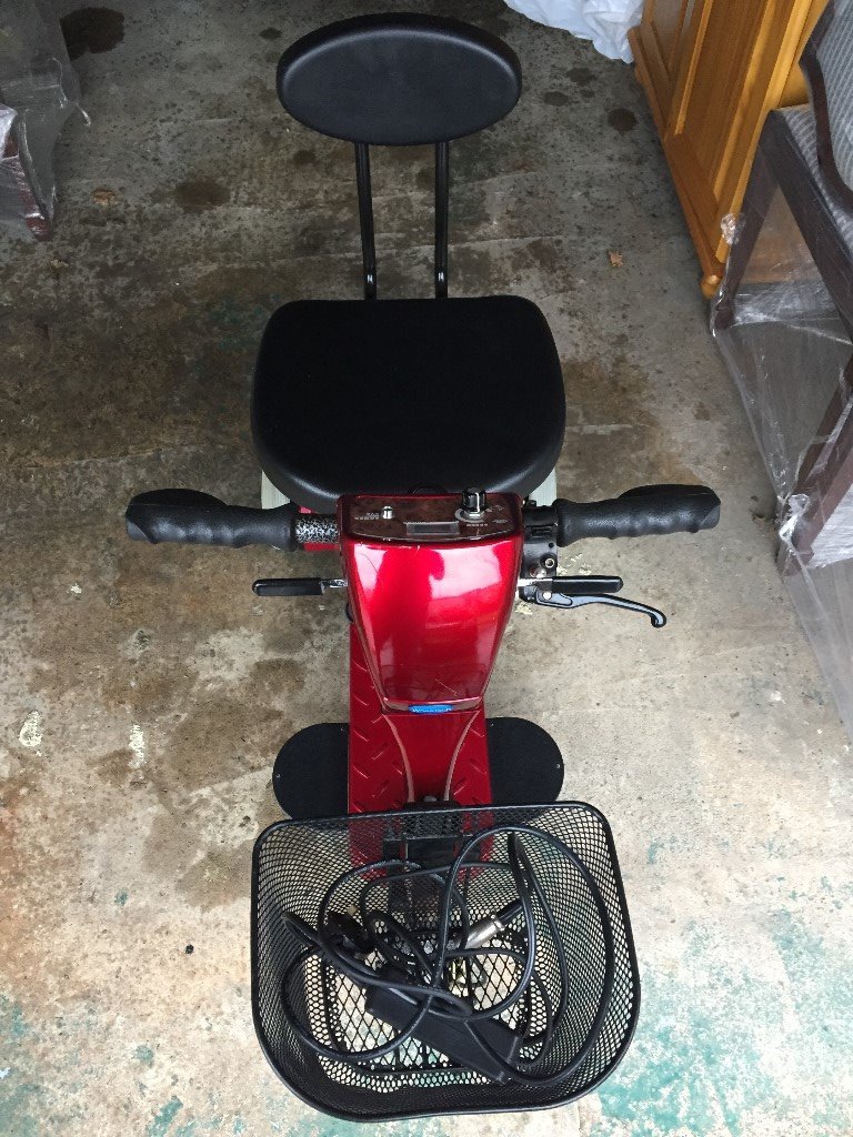 Used lightweight Wheeltech Travelease mobility scooter in Coventry