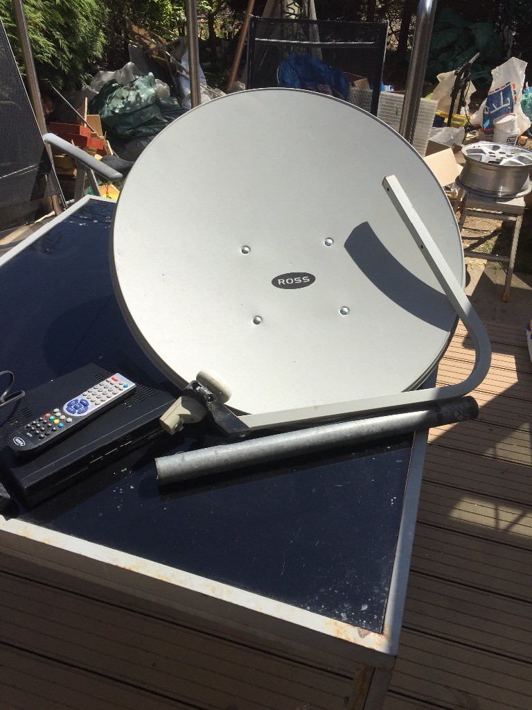 Free view satellite dish with decoder and remote control in Aberdeen Gumtree