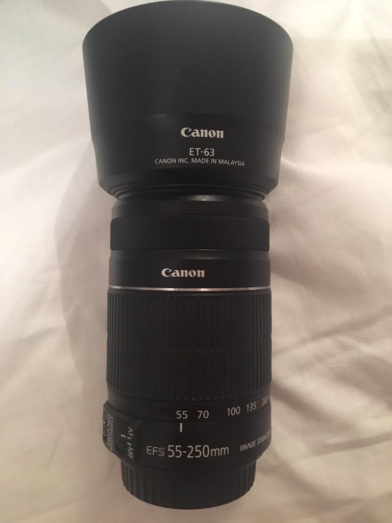 Canon 55250mm lens in Erskine, Renfrewshire Gumtree