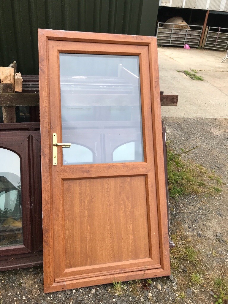 Brown upvc door in Maybole, South Ayrshire Gumtree