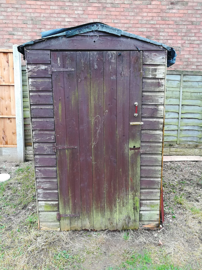 WOODEN SHED - 4FT by 6FT in Sandwell, West Midlands 