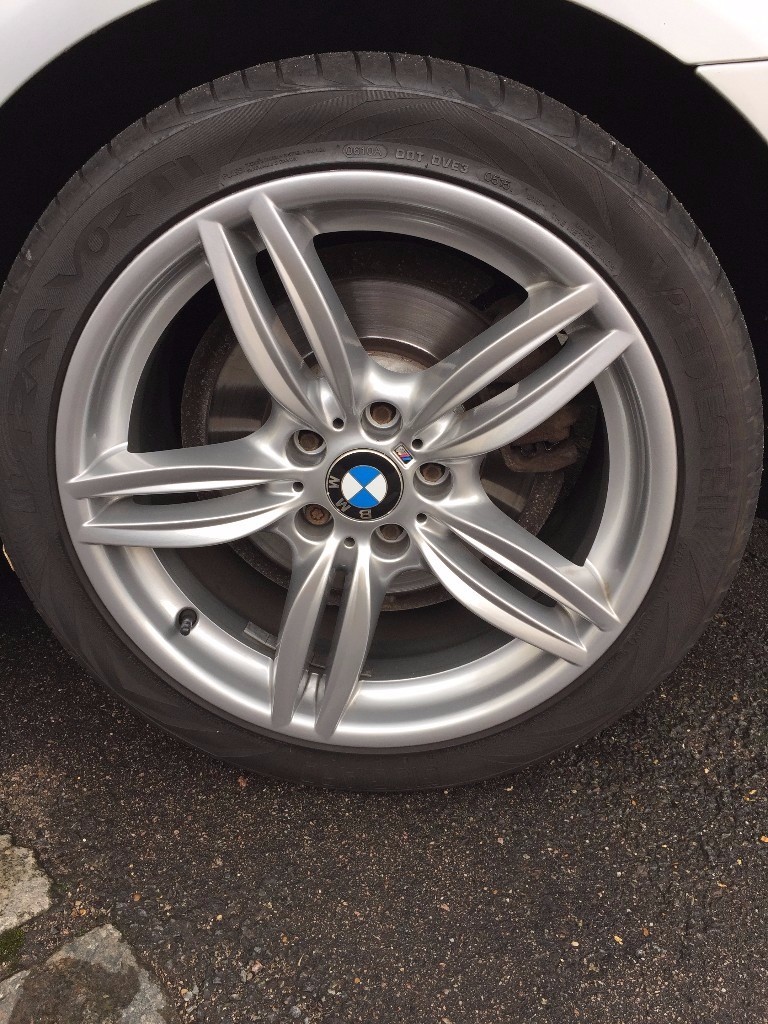 19 inch BMW M Sport 351M Wheels with Tyres Genuine OEM
