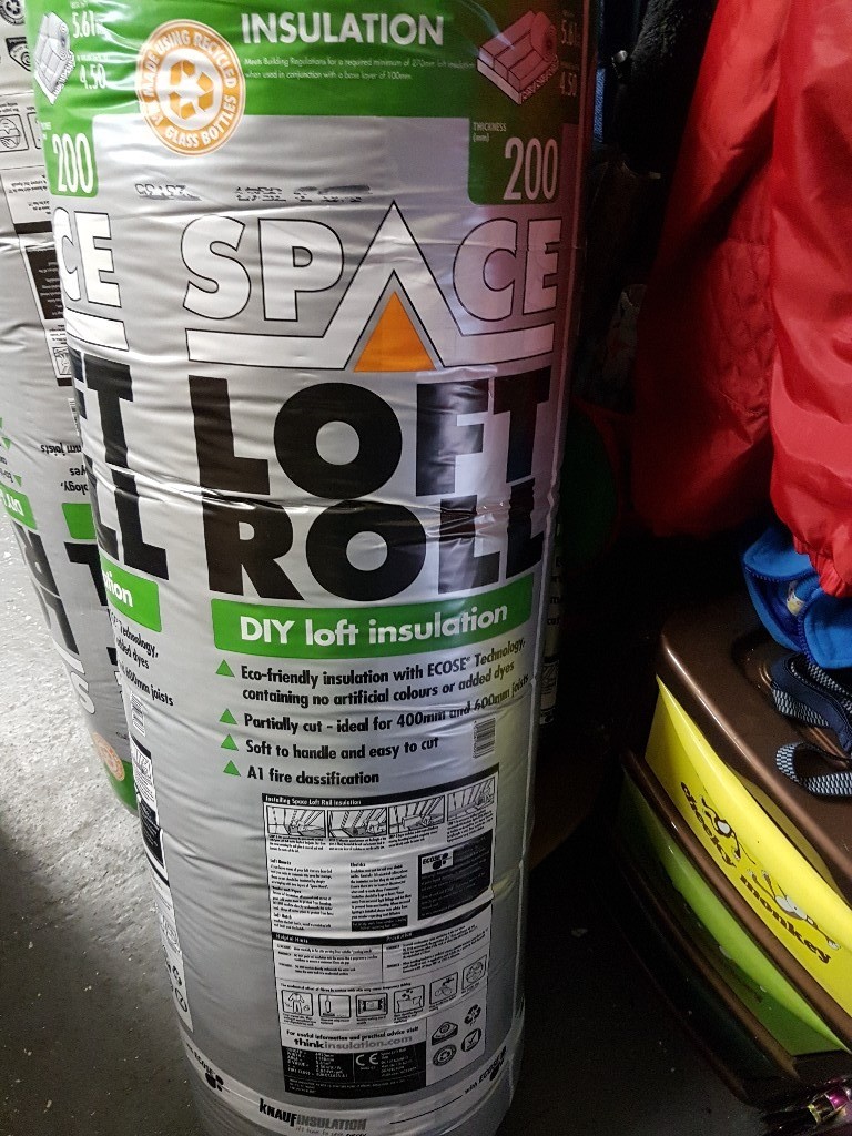 Space loft roll 200mm in Abergele, Conwy Gumtree