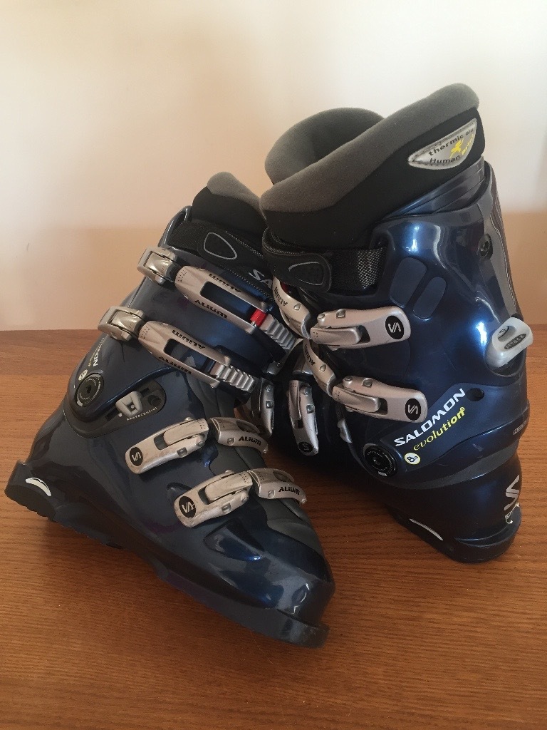 Salomon Evolution 8.0 Ski Boots Mens Size 7.5UK in Dawlish, Devon