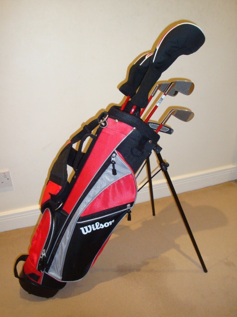 Set of kids golf clubs AS NEW Wilson Prostaff junior golf clubs, size