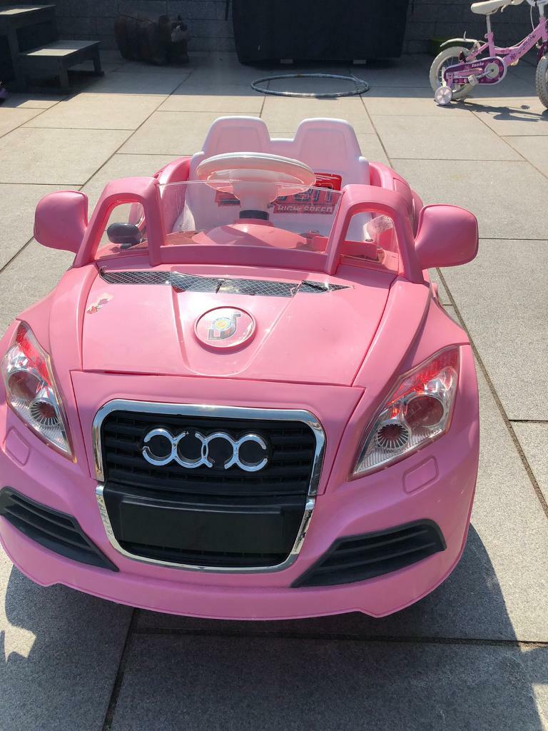 Pink electric car Audi excellent condition in Billericay, Essex Gumtree