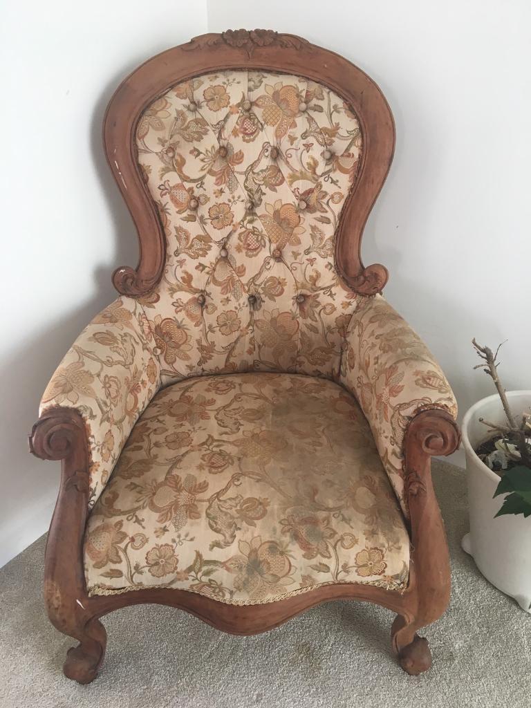 Victorian Nursing Chair in Westward Ho, Devon Gumtree