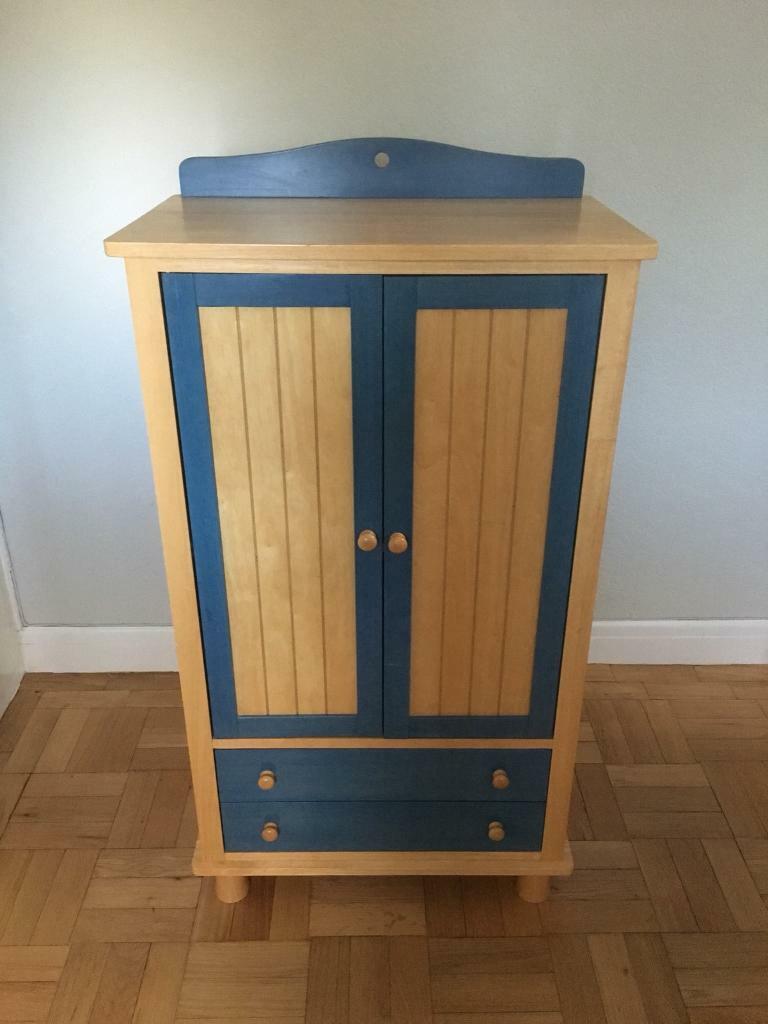Tall Boy Cupboard Child S Wardrobe Retro Furniture Up Cycling In