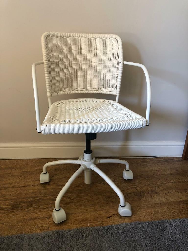 Stylish white office chair | in Sheffield, South Yorkshire | Gumtree