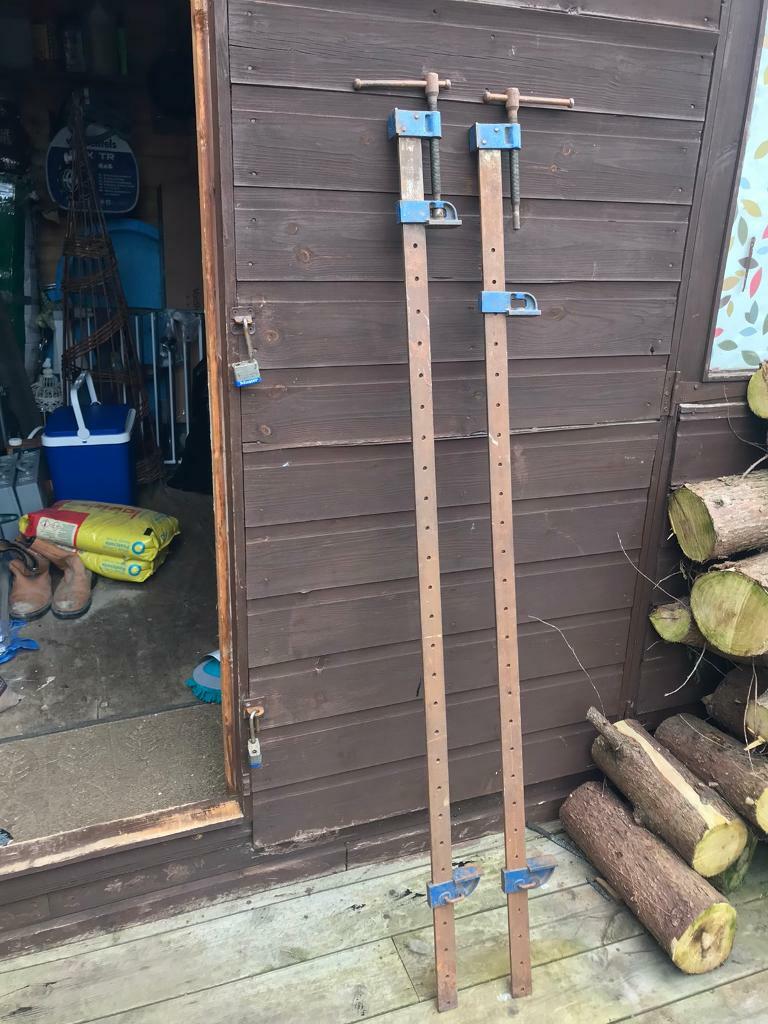 2 Steel 5ft T bar sash clamps in Newcastle, Tyne and Wear Gumtree