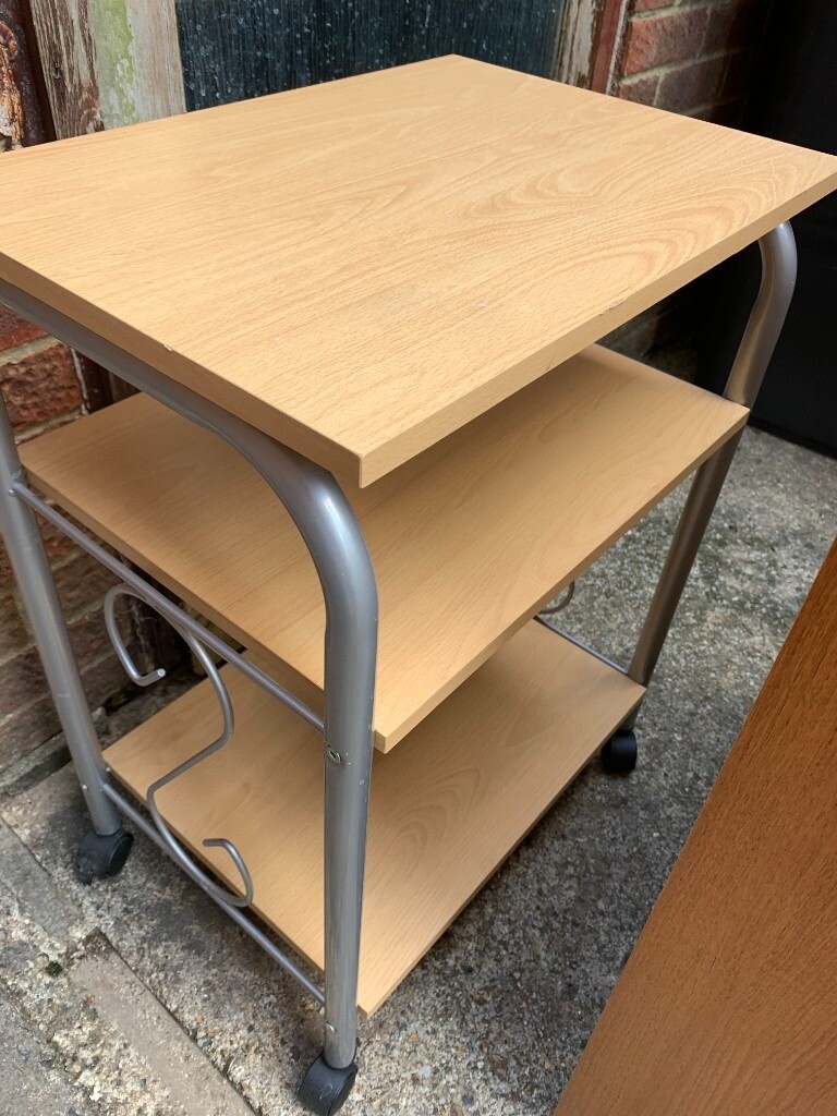 Small wheeled table in Linton, Cambridgeshire Gumtree