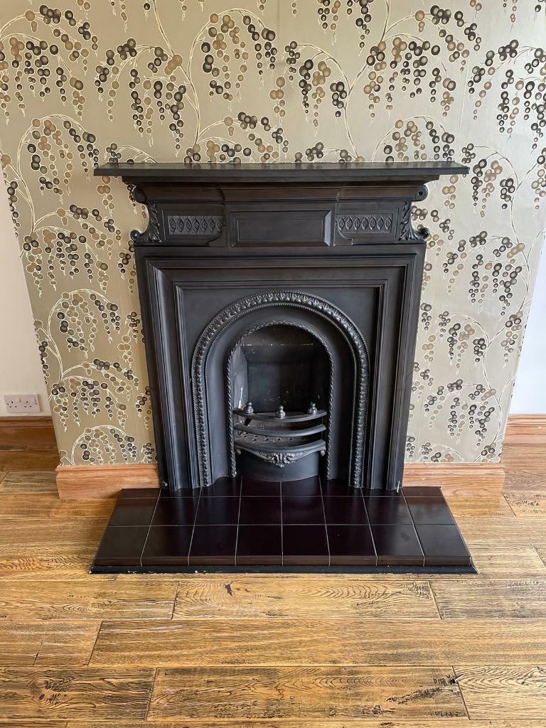 Cast Iron Fireplace Surround Black in Halifax, West Yorkshire Gumtree