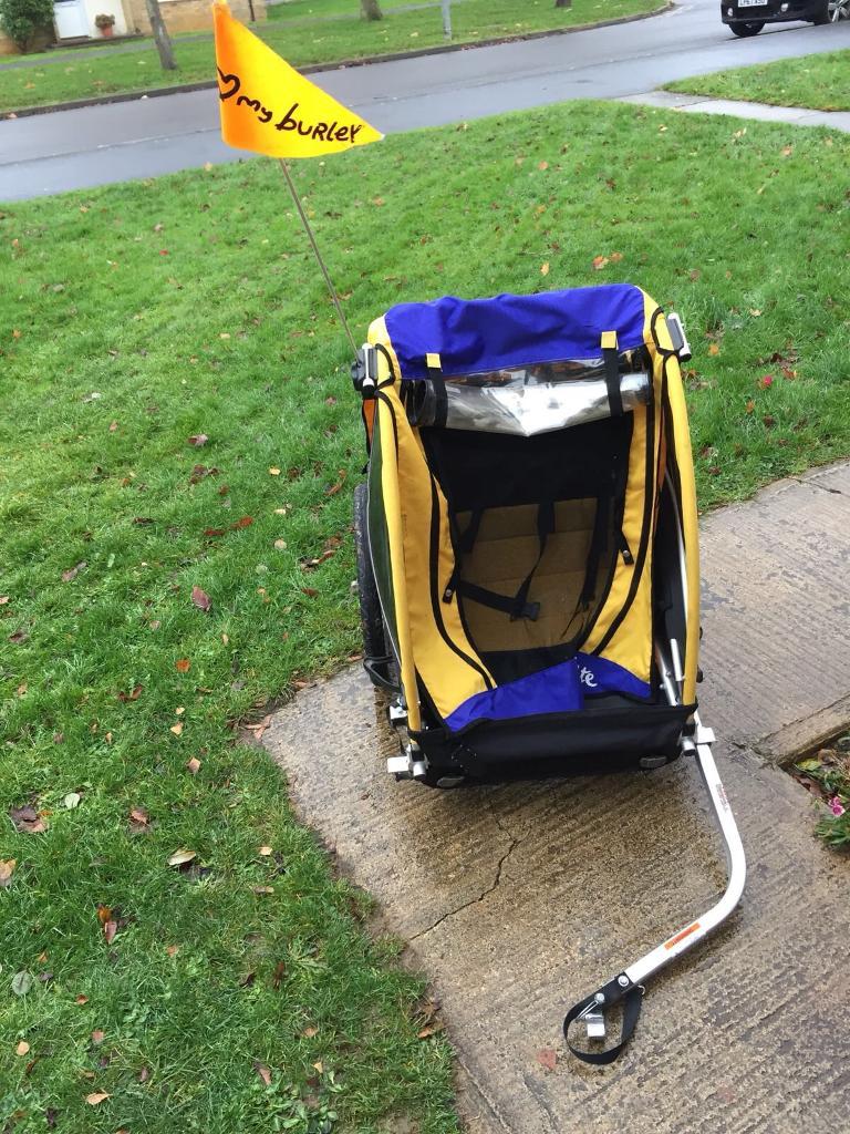 burley single bike trailer