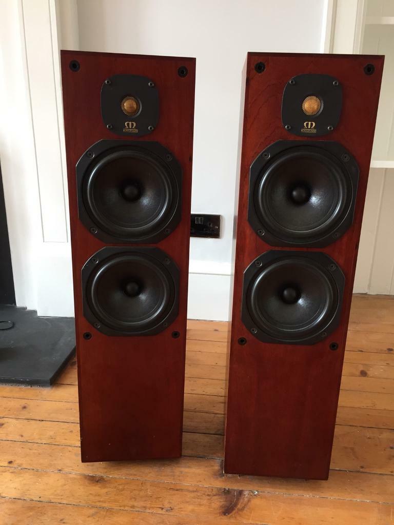 Monitor Audio floorstanding hi fi speakers in Southside, Glasgow