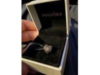 Pandora heart stone charm - 