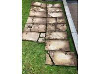 FREE Full and broken slabs for use or hardcore 