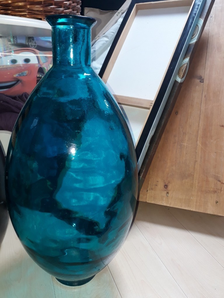 Huge Teal Floor Vase In Dundonald Belfast Gumtree