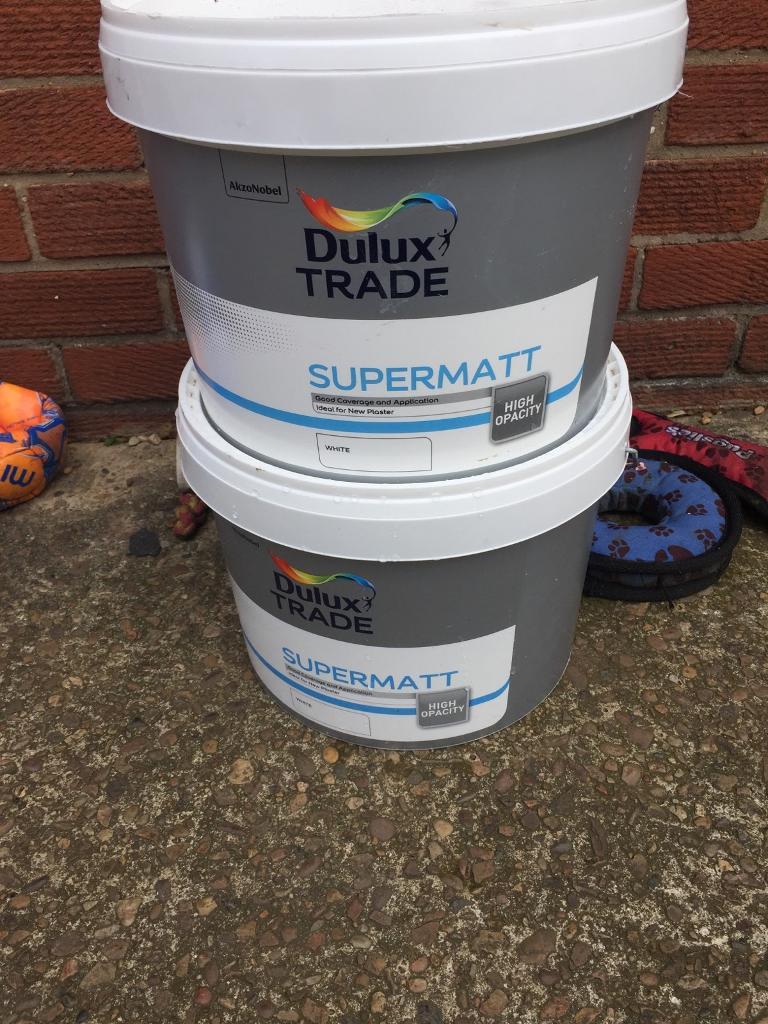 Dulux trade white emulsion in Armthorpe, South Yorkshire Gumtree