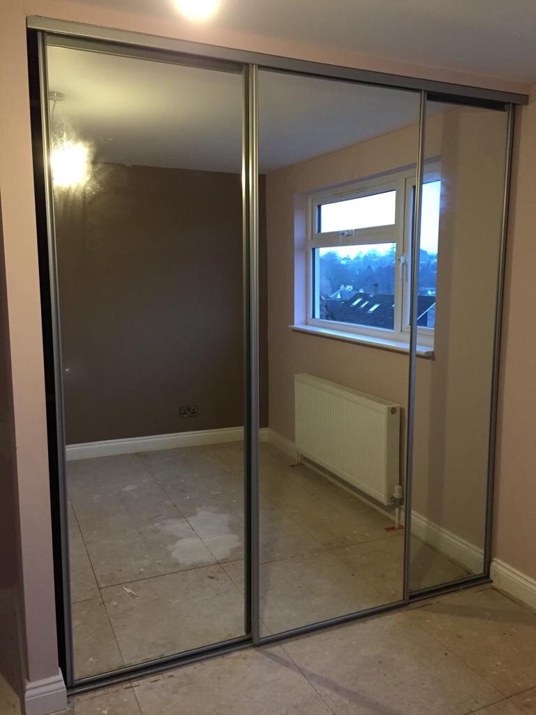 Mirrored Sliding Wardrobe Doors In Exmouth Devon Gumtree