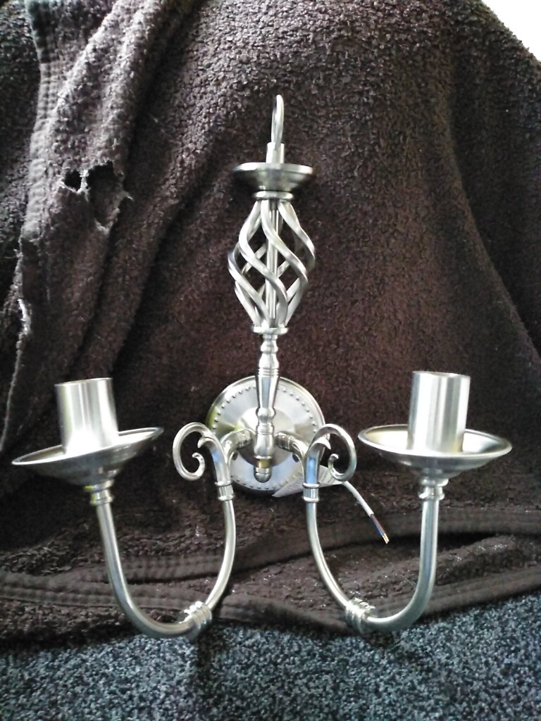 wall mounted candelabra lights new never been used in Wishaw, North