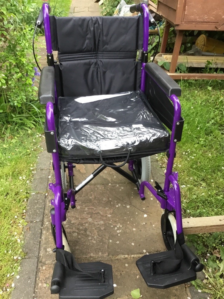 Purple wheelchair in Excelent condition in Fareham, Hampshire Gumtree